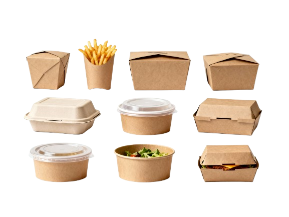 Disposable Paper Take Away Boxes